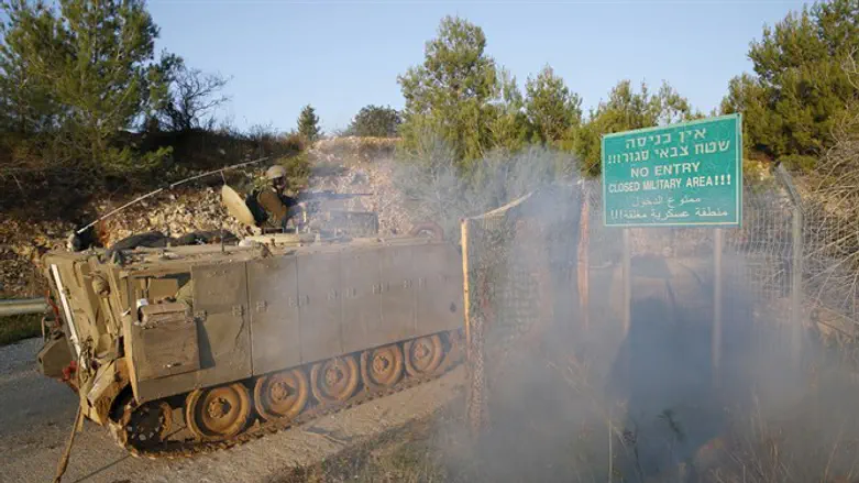 IDF on the Israel-Lebanon border