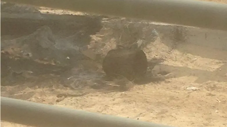 Defused explosive near Gaza border