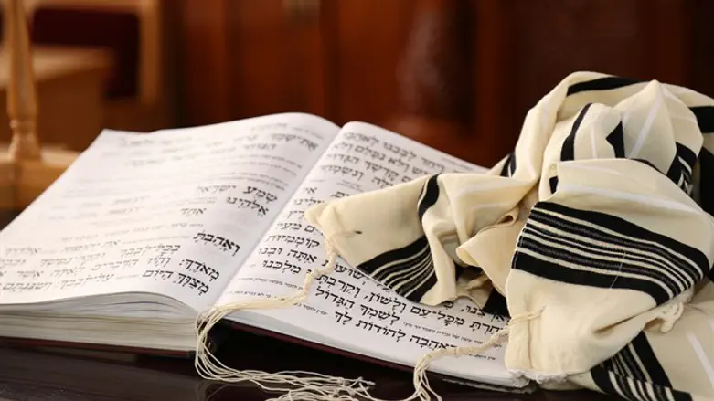 Prayer book and prayer shawl