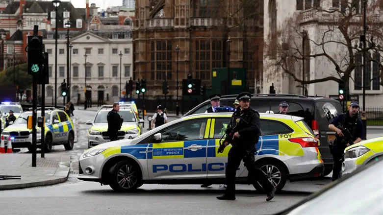 Scene of London attack