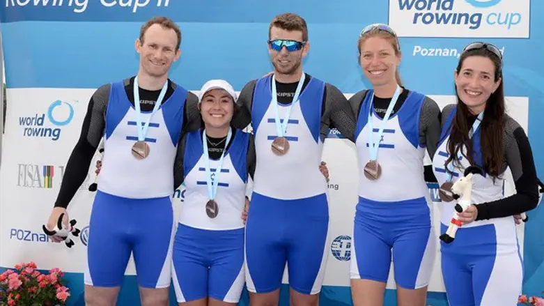 Israel's rowing team