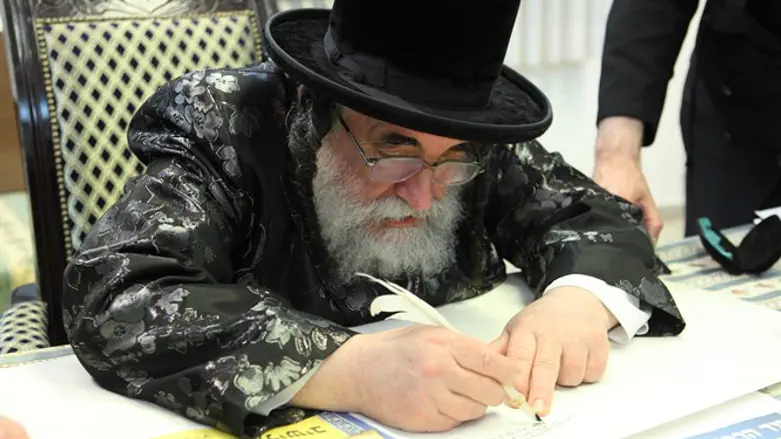 Rabbi Yisrael Hager, the Vizhnitz Rebbe