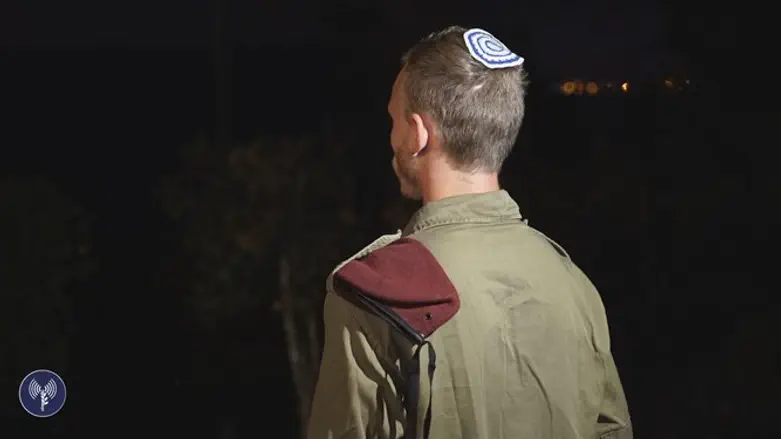 Soldier who neutalized terrorist in Halamish
