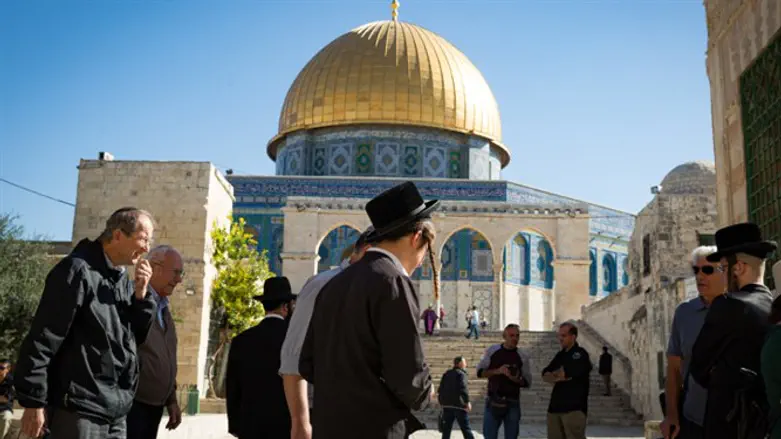 Jews visit Temple Mount
