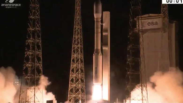 Two Israeli satellites launched into space