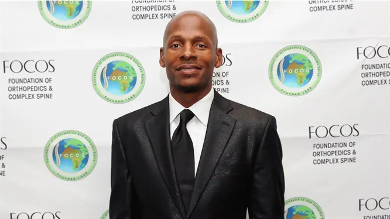 Ray Allen at the at Mandarin Oriental Hotel in New York