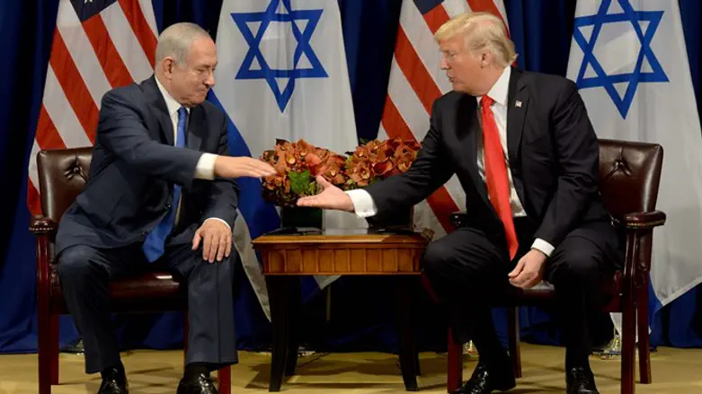Netanyahu and Trump meet