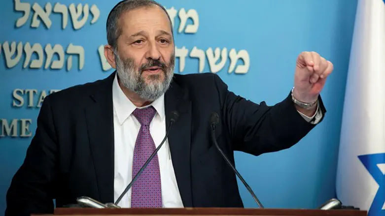 Minister of the Interior Aryeh Deri