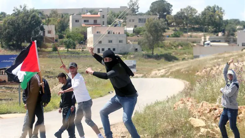 Riot at Nabi Salih