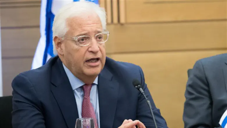 David Friedman in the Knesset