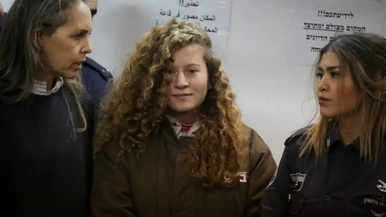 Ahed Tamimi in court