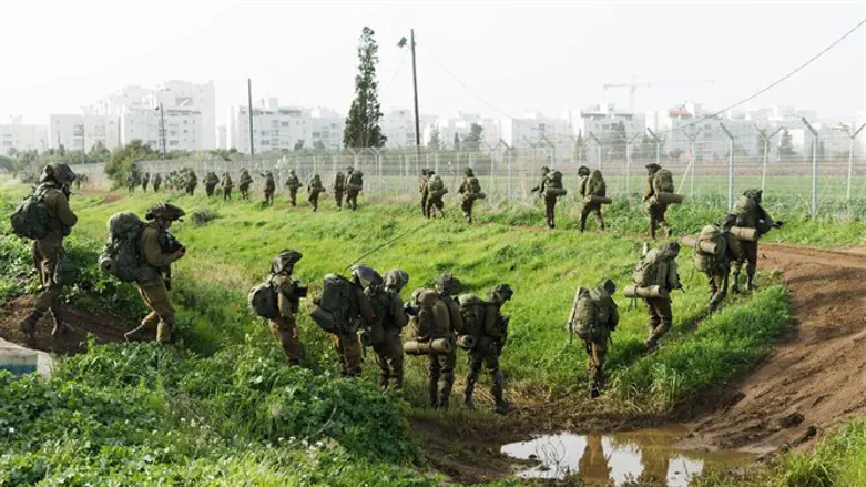 Golani Reconnaissance battalion training 