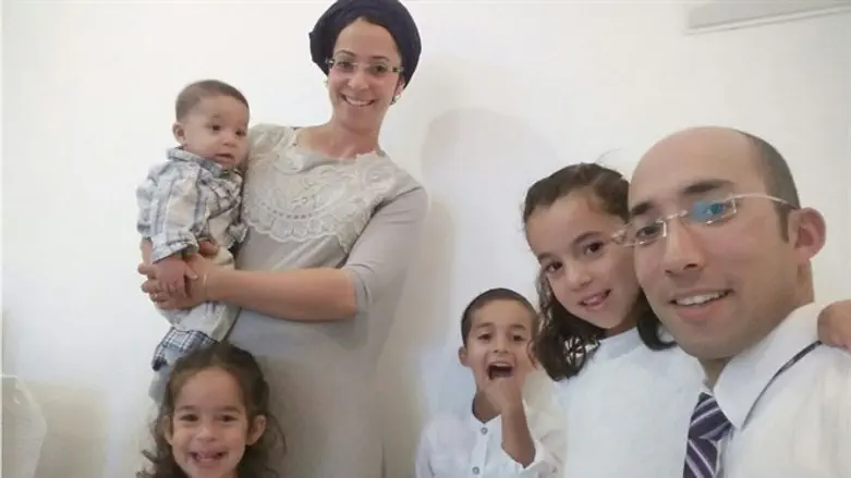 Itamar Ben Gal and his family
