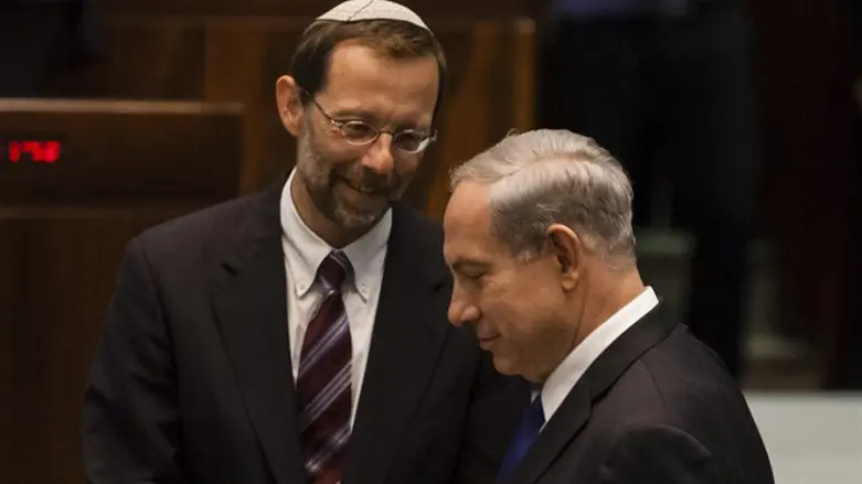 Feiglin and Netanyahu