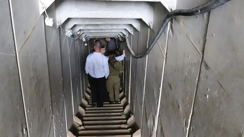 A look inside a Hamas terror tunnel