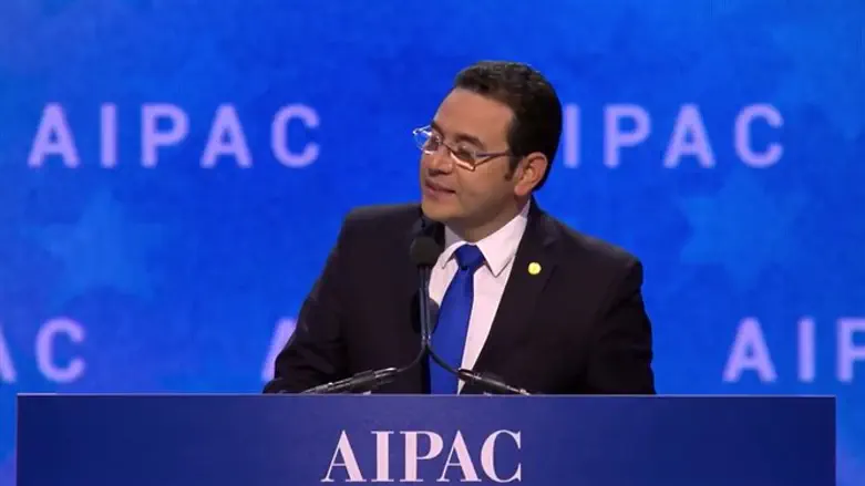 Guatemalan President at AIPAC