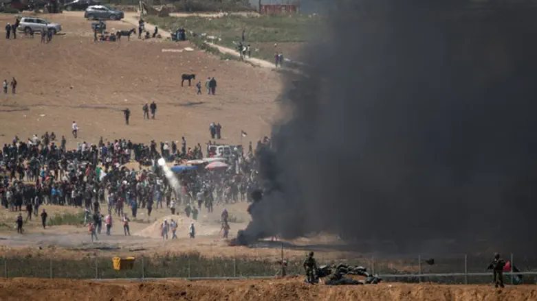 Gaza rioters