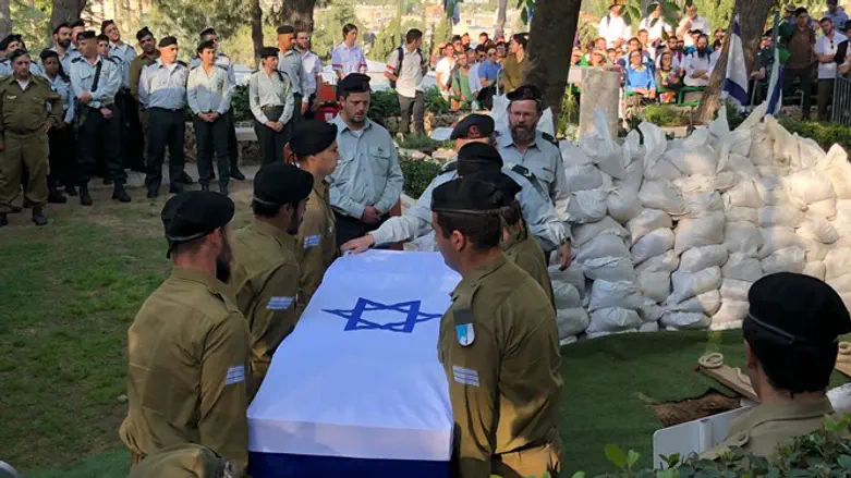 Funeral of Eliyahu Drori