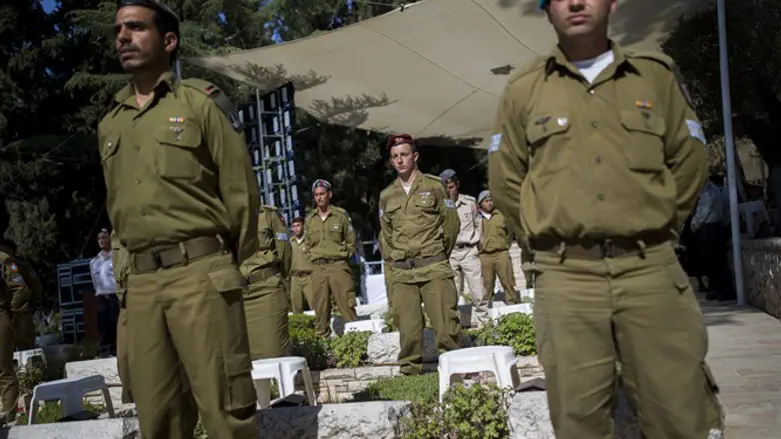 Memorial ceremony at Mount Herzl, Jerusalem