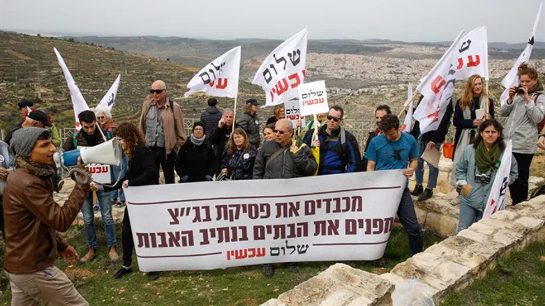 Peace Now demands Nativ Ha'avot destruction