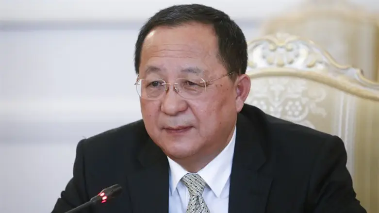 North Korean foreign minister Ri Yong Ho