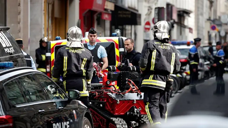 Scene of incident in Paris