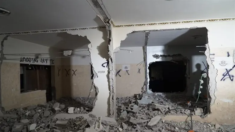 Demolition of terrorist's house