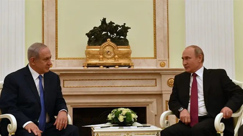 Netanyahu and Putin this evening