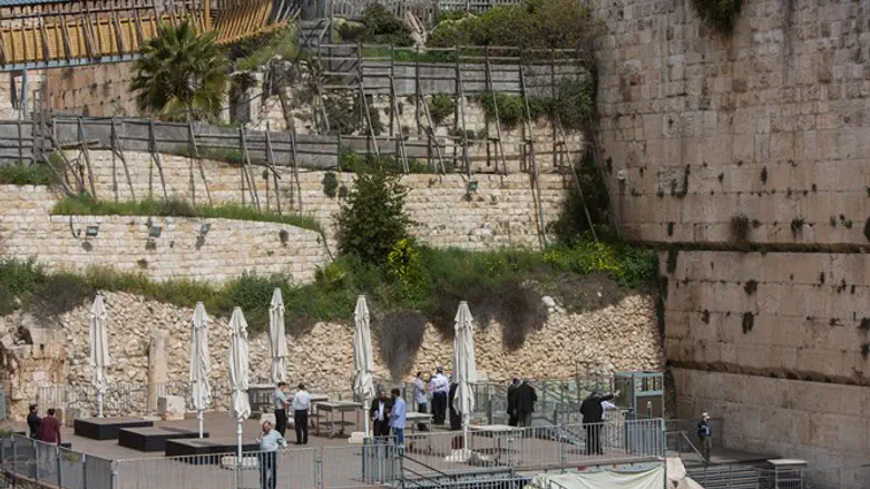 Southern part of Western Wall