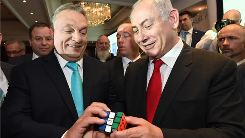 PM Netanyahu and Hungarian PM Orban
