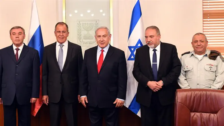 The Israeli/Russian meeting