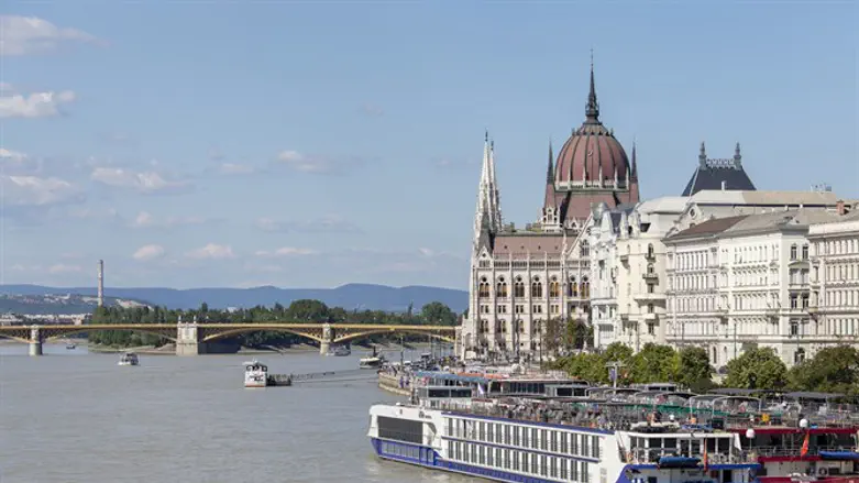 The River Danube in Budapest