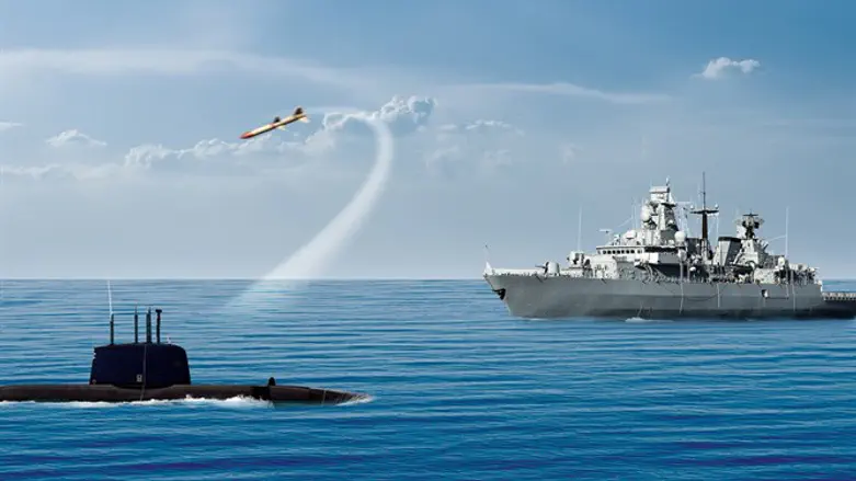 Maritime electronic warfare (illustrative)