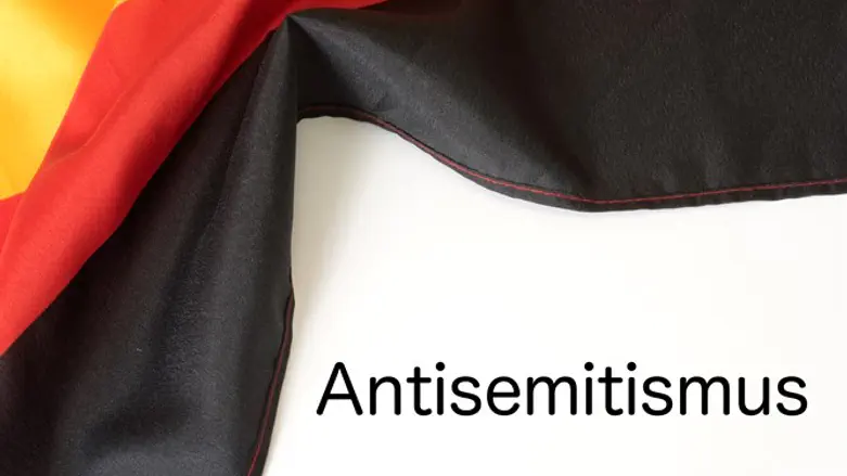 Anti-Semitism lurks behind German flag