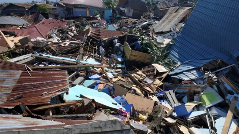 Devastation after Indonesia's double disaster