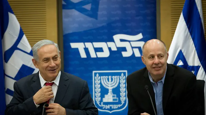 Hanegbi and Netanyahu,