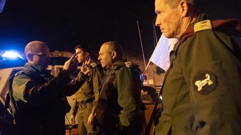 Chief of Staff visits scene of Givat Assaf attack