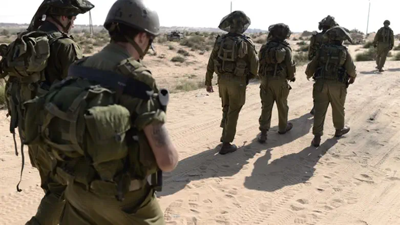 Fighters during Operation Protective Edge