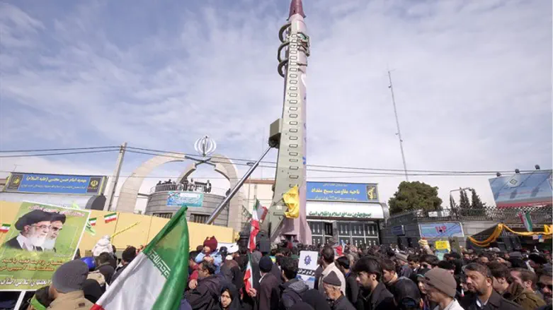 Iranian-made Emad missile