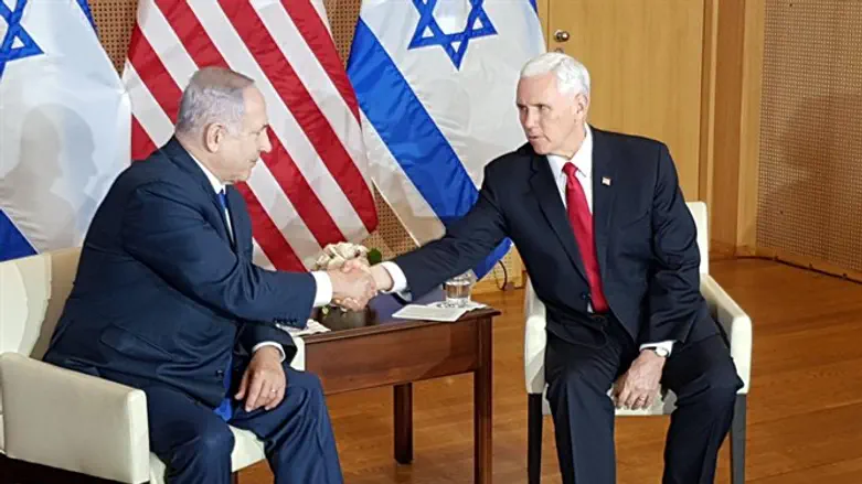 Netanyahu and Pence