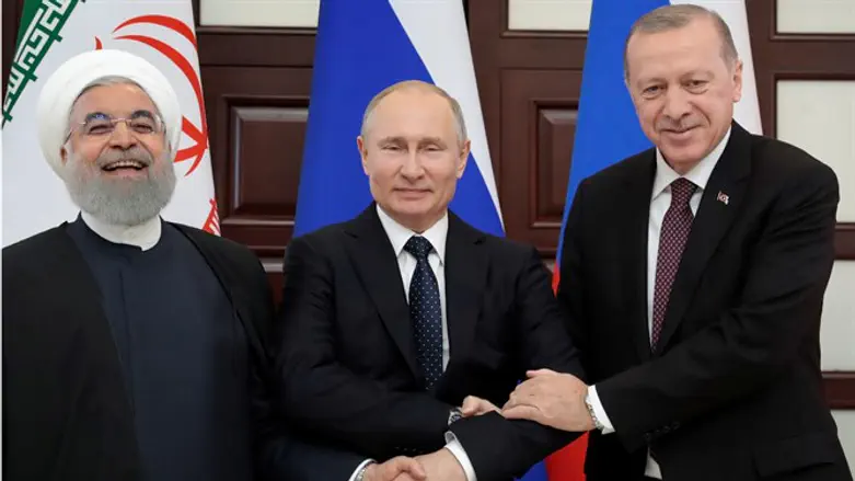 Rouhani, Putin and Erdogan