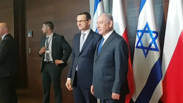 Netanyahu and Morawiecki in Warsaw