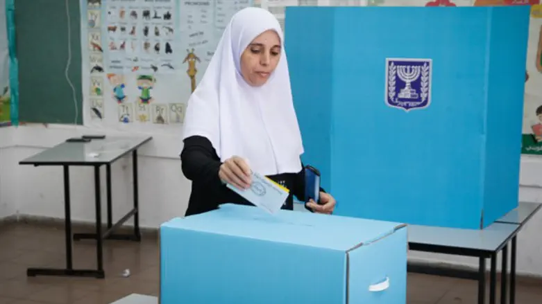 Arab voter in 2018 (archive)