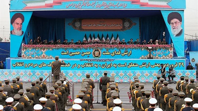 National Army Day parade in Tehran