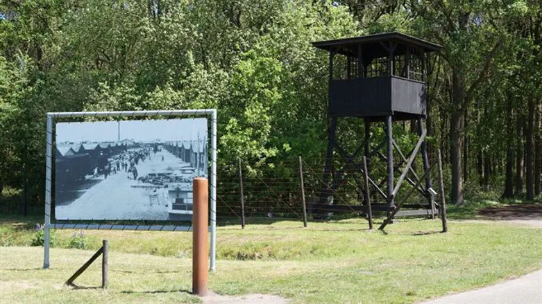 Memorial at the Westerbork transit camp