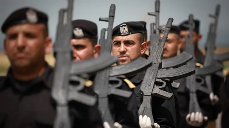 Hamas ceremony, Gaza