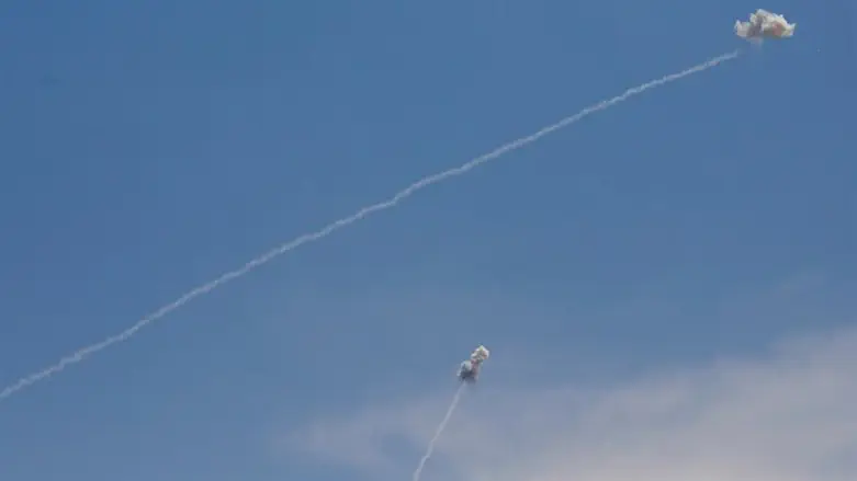 Rocket shot into Israel
