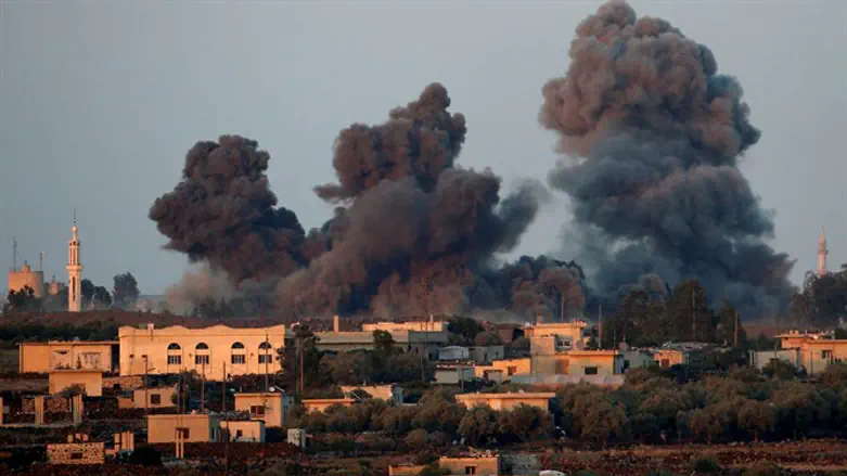 Israeli airstrike in Syria (archive)