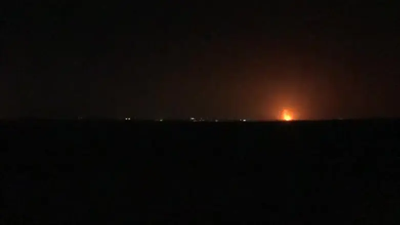 IAF air strikes in Gaza