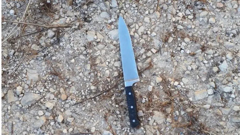 The knife that was found